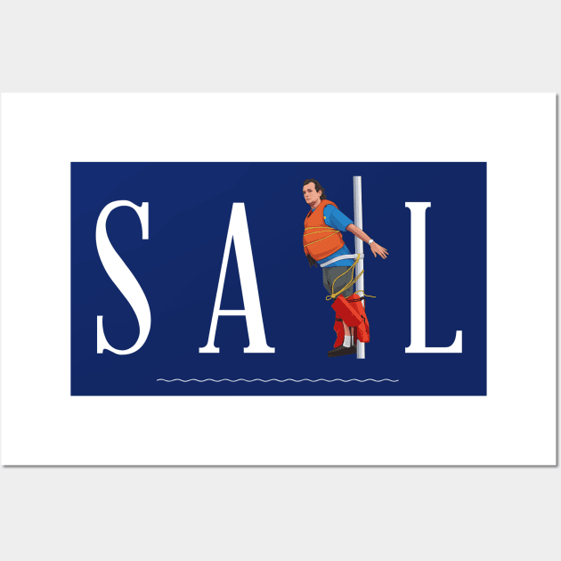 SAIL - Bob Wiley Wall Art by BodinStreet